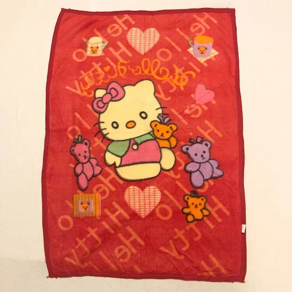 Hello Kitty Fleece Baby Blanket  43 x 31 Inch Size - Picture 2 of 16